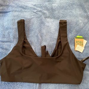 Eco Tru Black Bathingsuit top